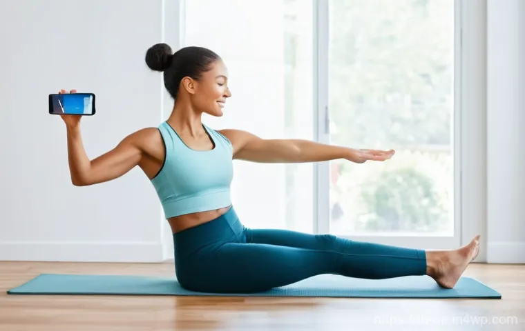 간격 반복 시스템의 적용 분야 - **"Language Learning on the Go with a Spaced Repetition App"**: A vibrant, contemporary cafe scene, ...